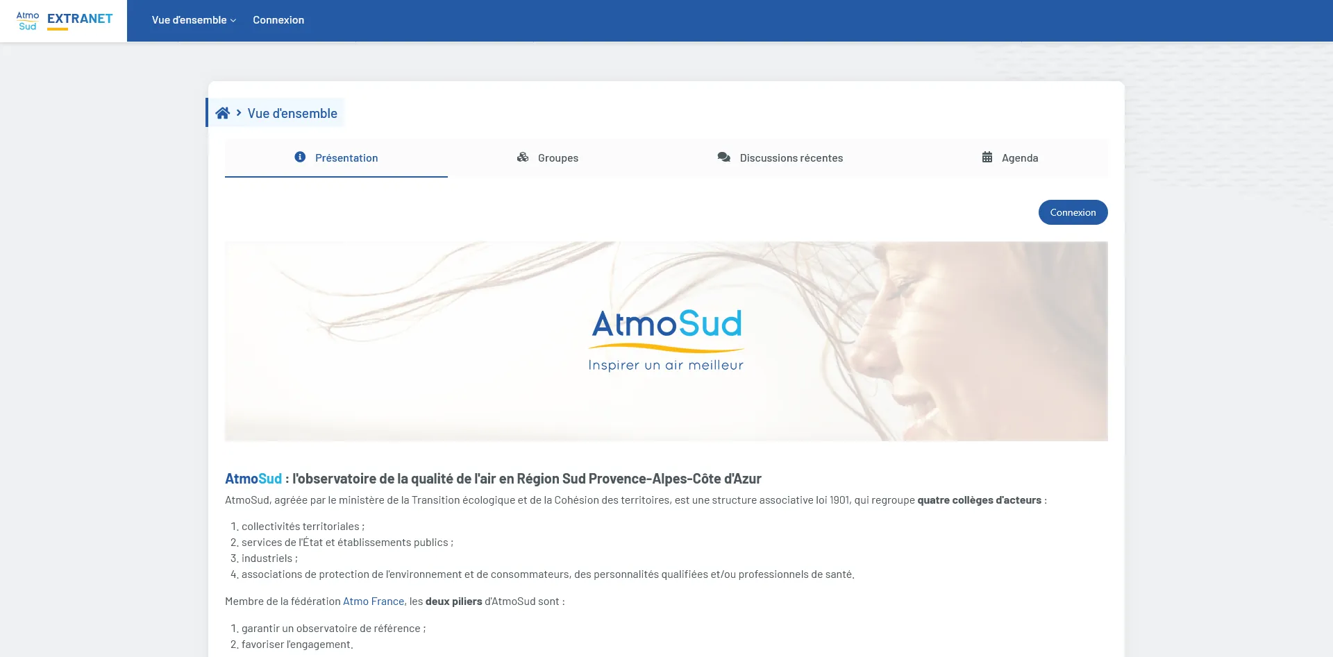 Espace collaboratif, pour nos adhérents